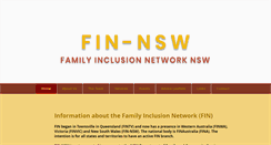 Desktop Screenshot of fin-nsw.org.au
